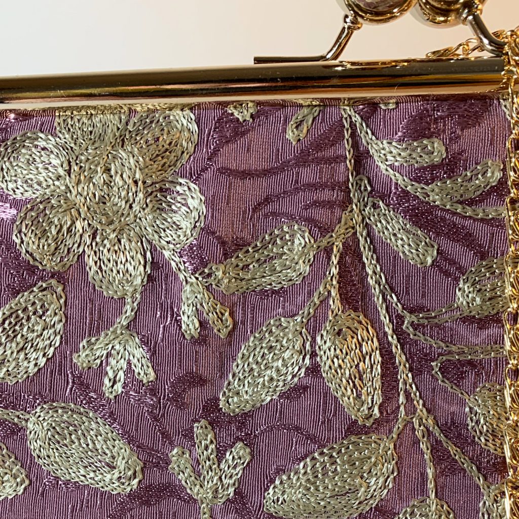 Oriental Aghabani Clutch Bag - Handbag - Purple-C20A-NB03